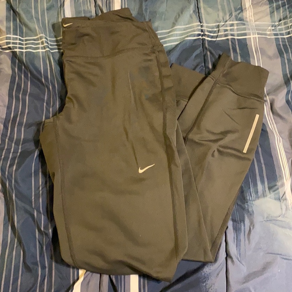Grey Nike joggers